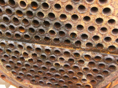 焦化厂冷却器清洗前